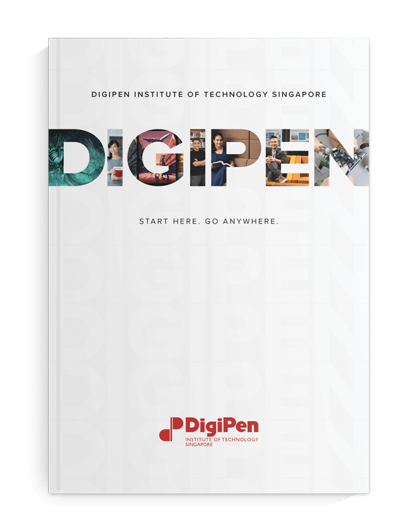 An image of DigiPen's Singapore viewbook