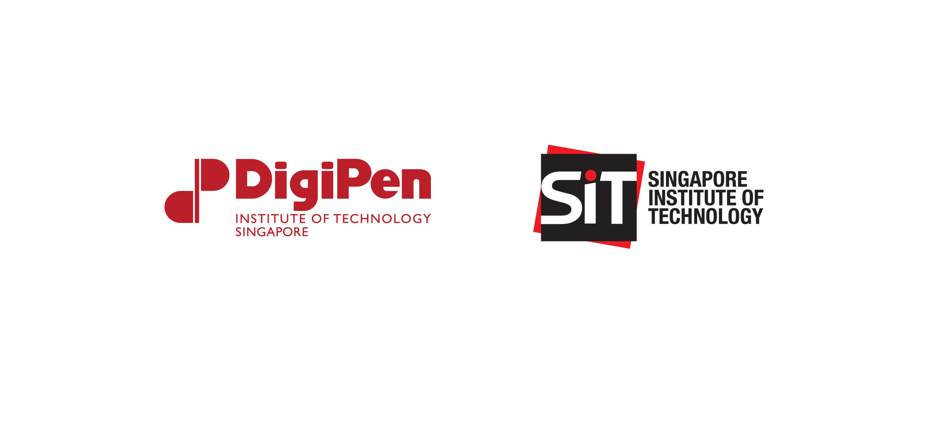 DigiPen Institute of Technology and Singapore Institute of Technology logos